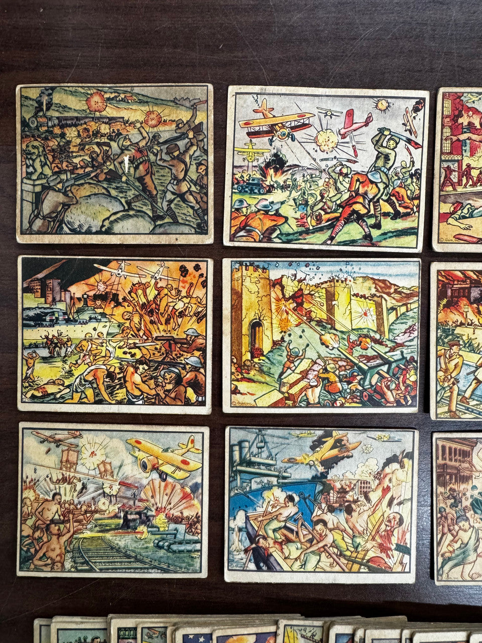 1938 Gum Inc Horrors Of War Partial Set of 78 Different VG-VG/EX
