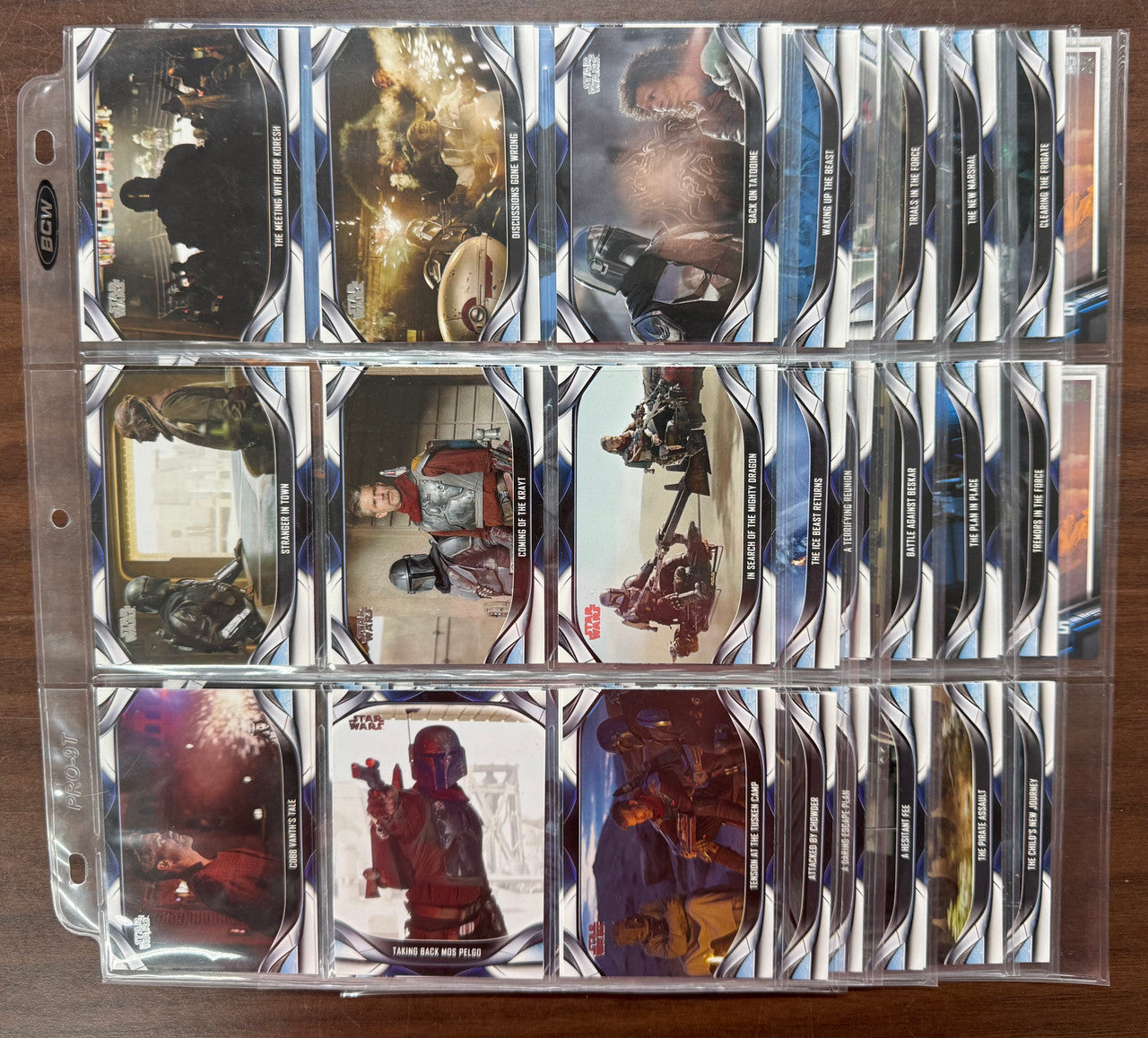 2021 Topps Star Wars The Mandalorian Season 2 Complete Set (100) W/ Inserts