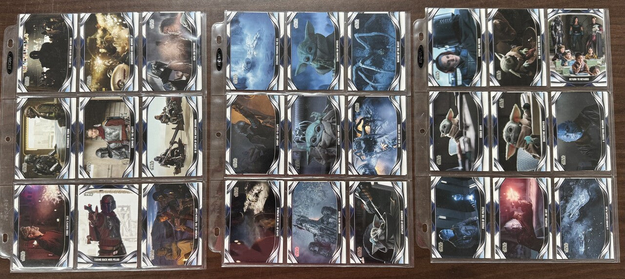 2021 Topps Star Wars The Mandalorian Season 2 Complete Set (100) W/ Inserts