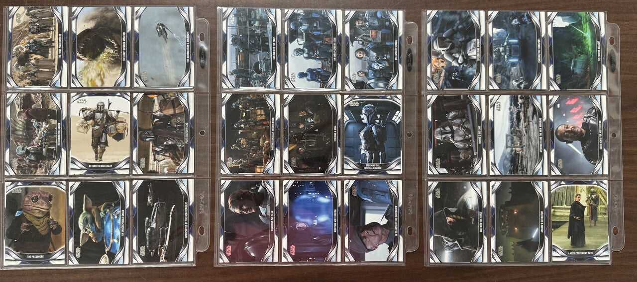 2021 Topps Star Wars The Mandalorian Season 2 Complete Set (100) W/ Inserts