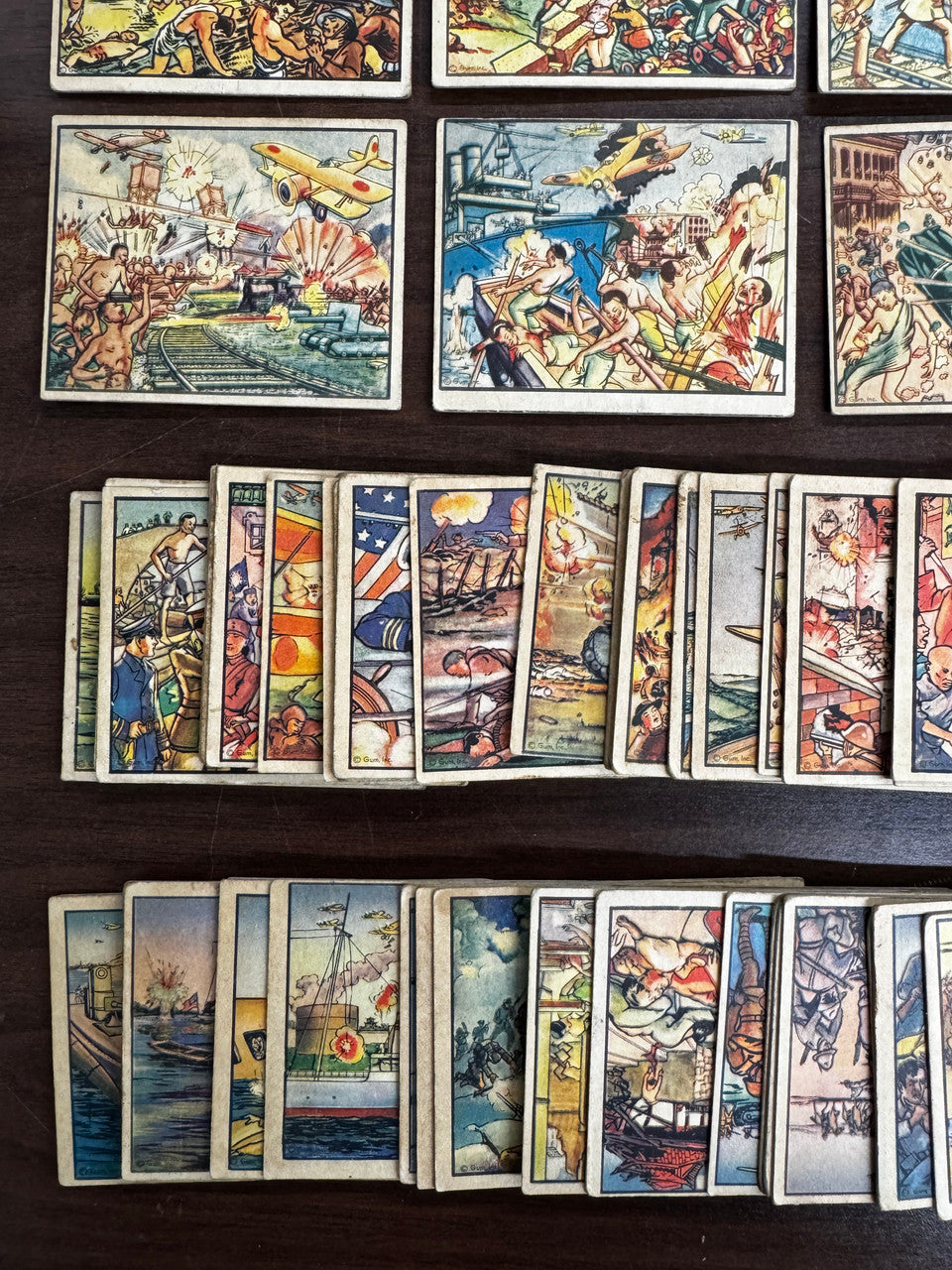 1938 Gum Inc Horrors Of War Partial Set of 78 Different VG-VG/EX