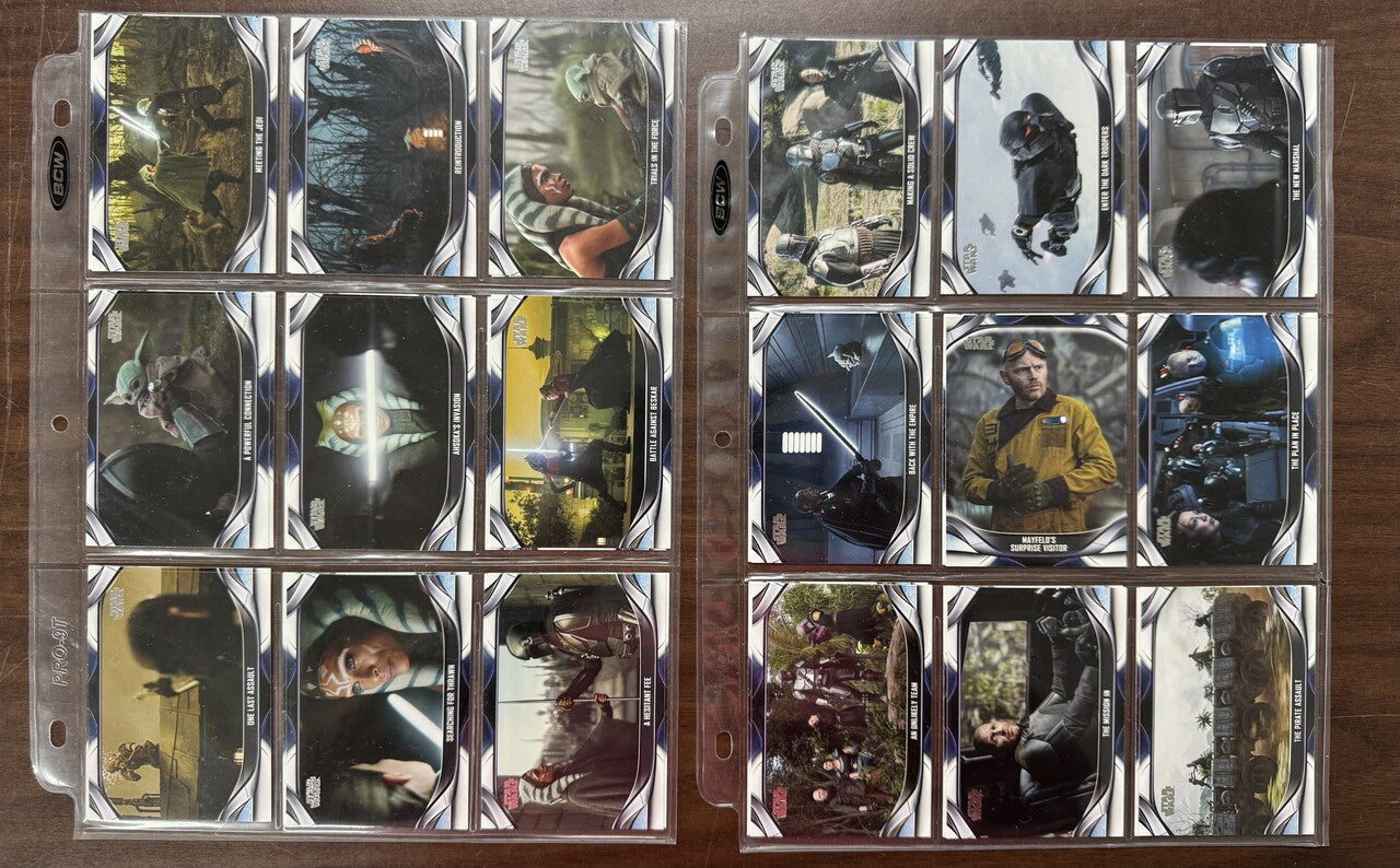 2021 Topps Star Wars The Mandalorian Season 2 Complete Set (100) W/ Inserts