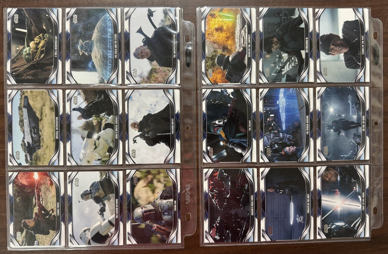 2021 Topps Star Wars The Mandalorian Season 2 Complete Set (100) W/ Inserts