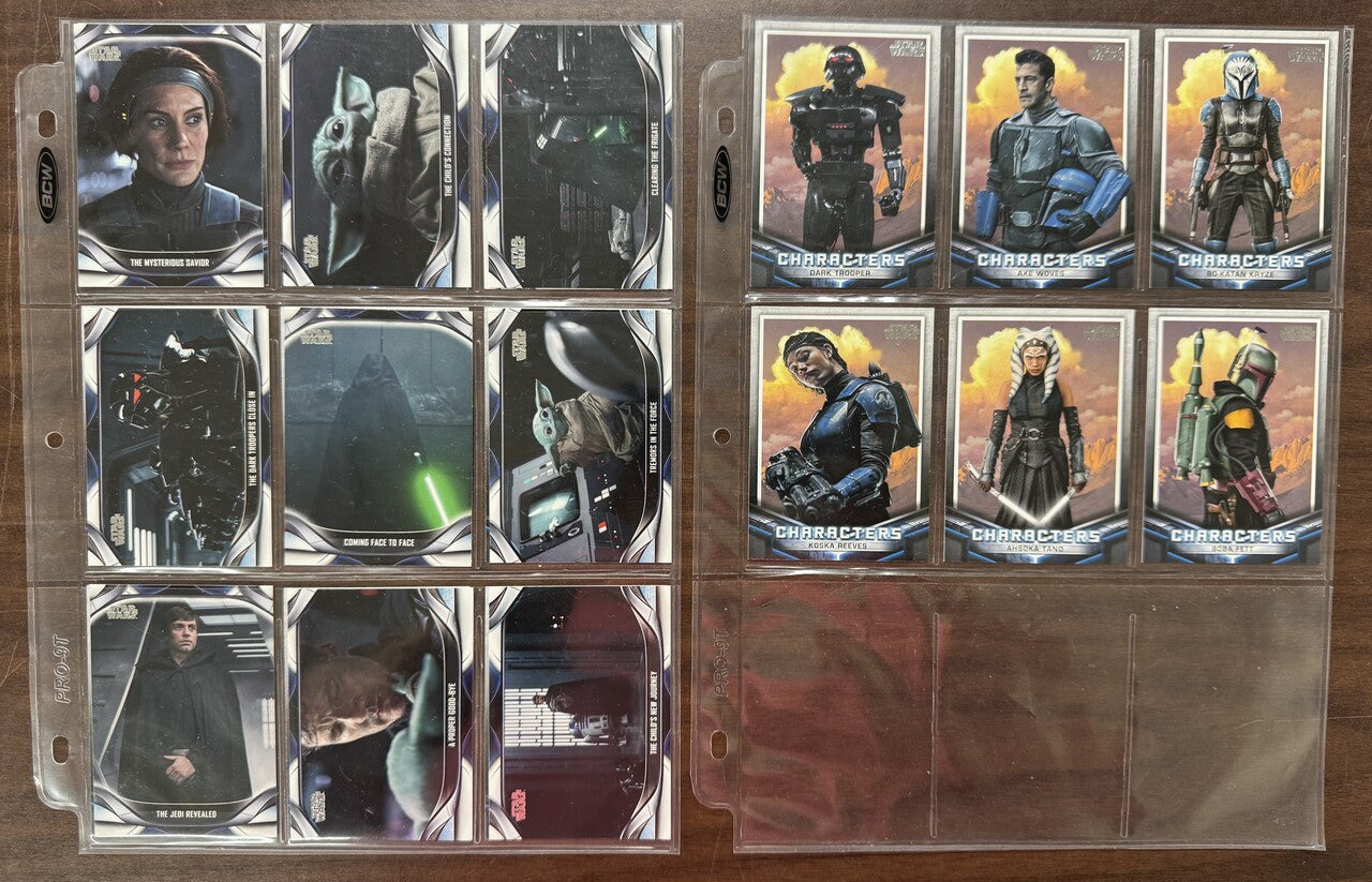 2021 Topps Star Wars The Mandalorian Season 2 Complete Set (100) W/ Inserts