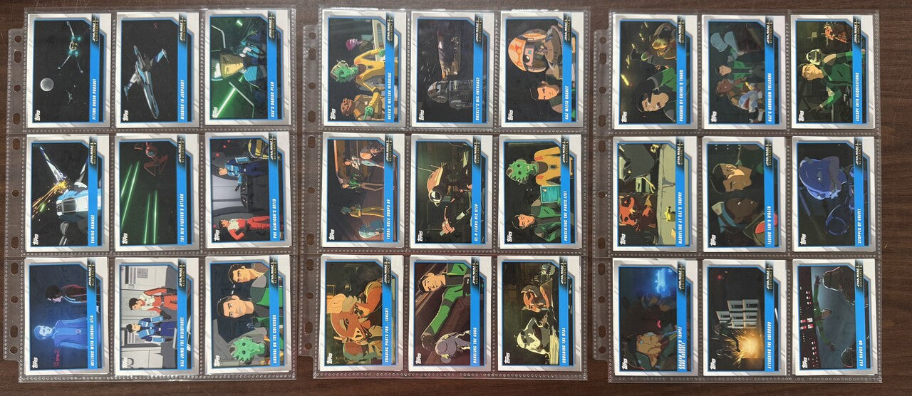 2019 Topps Star Wars Resistance Complete Set (100)