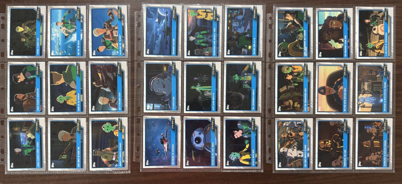 2019 Topps Star Wars Resistance Complete Set (100)
