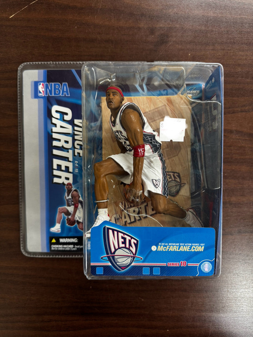 2005 McFarlane NBA Series 10 Vince Carter Figure New In Package