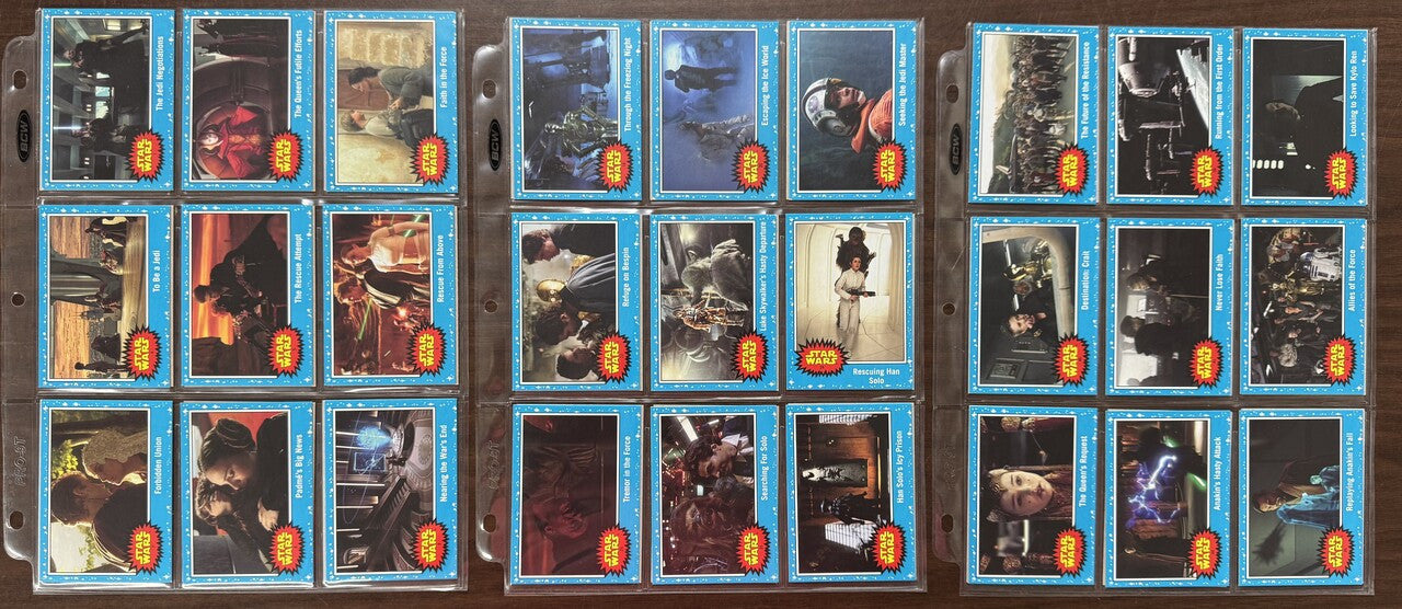 2019 Topps Journey to the Rise of Skywalker Complete Set (110) W/ Inserts
