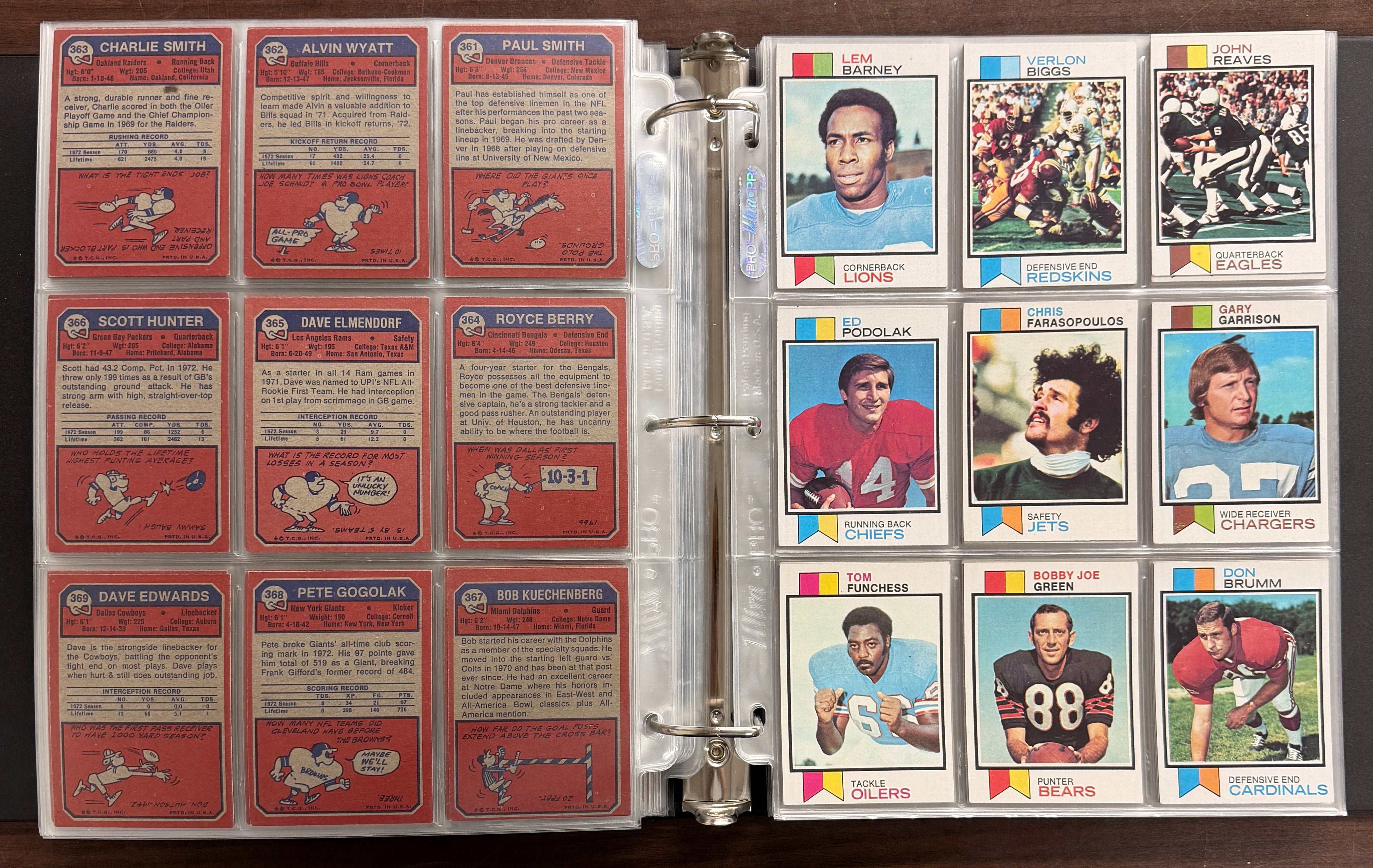 1973 Topps Football Complete Set (528) EX w/ Wax Wrapper & Team CL Variations