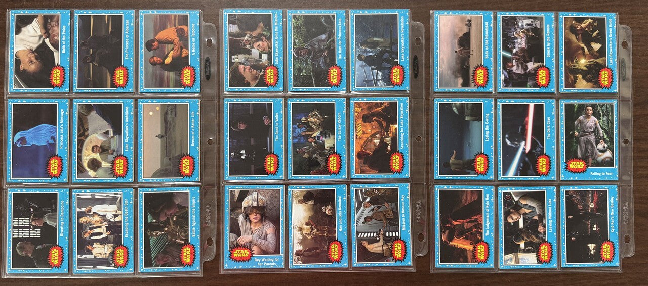 2019 Topps Journey to the Rise of Skywalker Complete Set (110) W/ Inserts