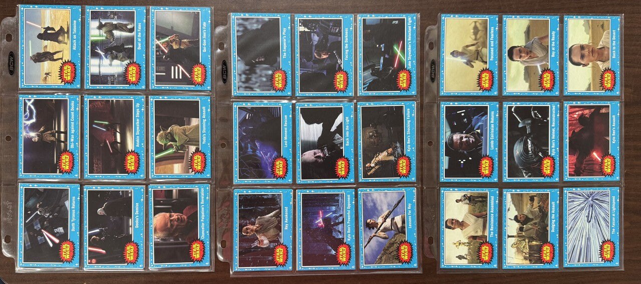 2019 Topps Journey to the Rise of Skywalker Complete Set (110) W/ Inserts