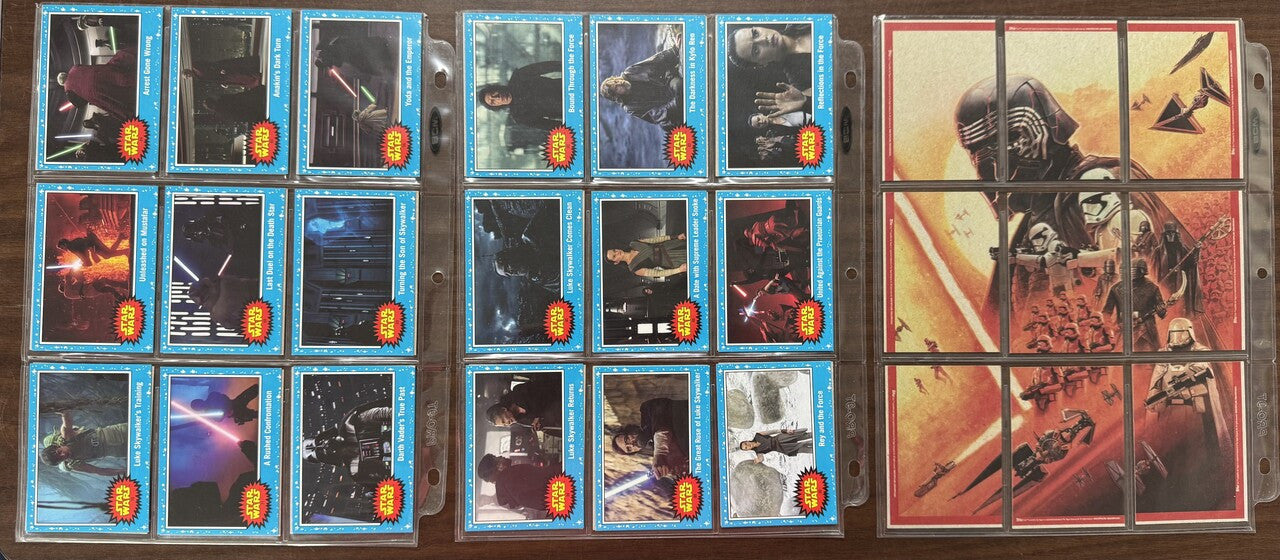 2019 Topps Journey to the Rise of Skywalker Complete Set (110) W/ Inserts