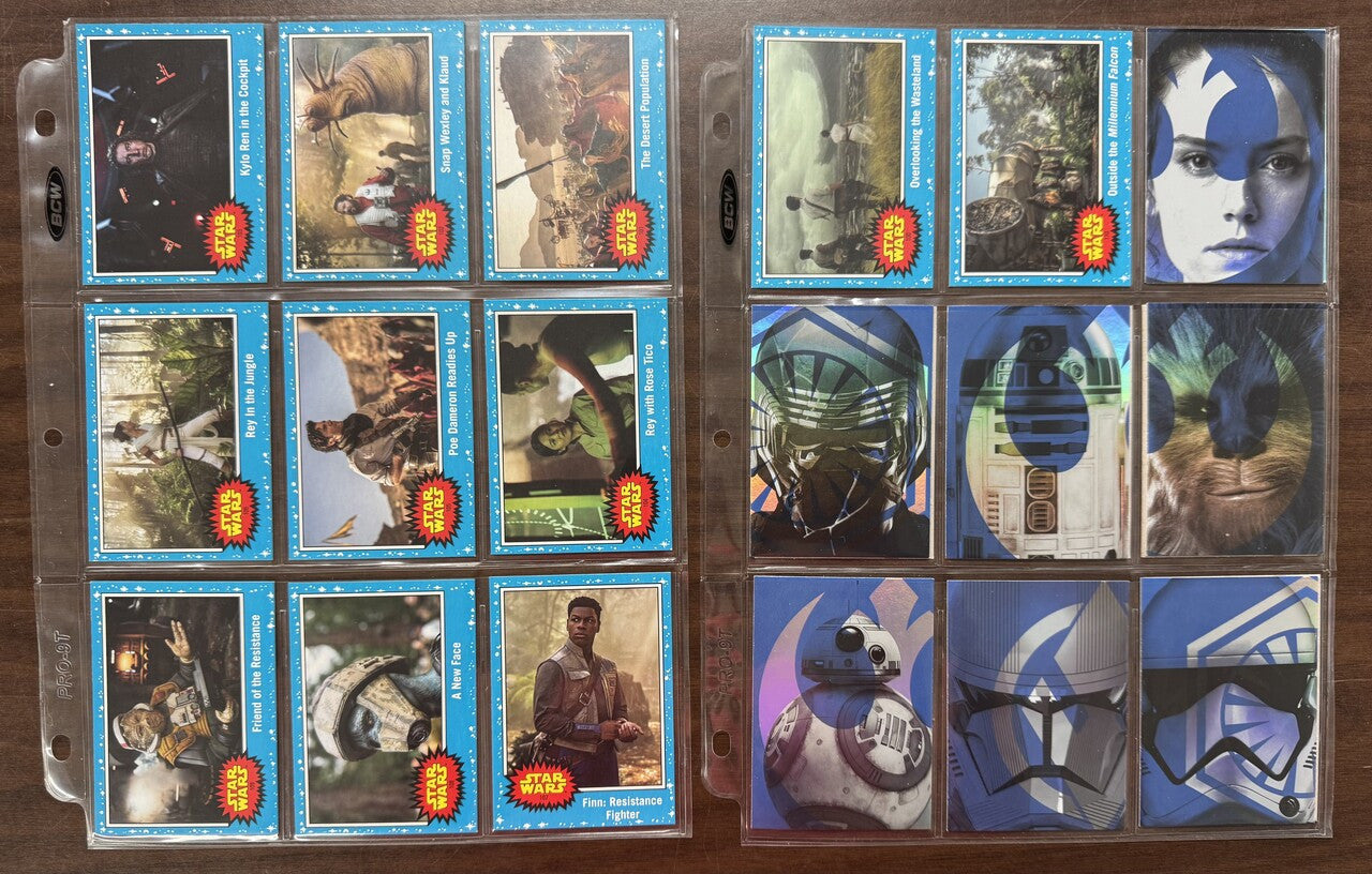 2019 Topps Journey to the Rise of Skywalker Complete Set (110) W/ Inserts