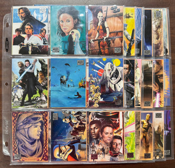 2018 Topps Star Wars Galaxy Series 8 Complete Set (100)