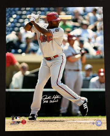 2008 Justin Upton Signed Autographed 16x20 Photo
