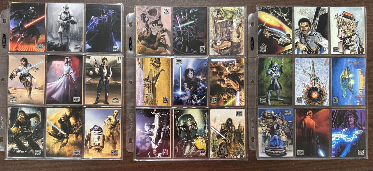 2018 Topps Star Wars Galaxy Series 8 Complete Set (100)