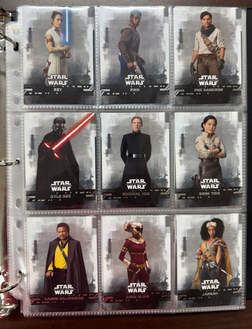 2019 Topps Star Wars Rise of Skywalker Series 1-2 Complete Sets (199)