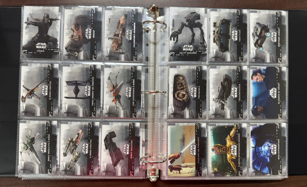 2019 Topps Star Wars Rise of Skywalker Series 1-2 Complete Sets (199)