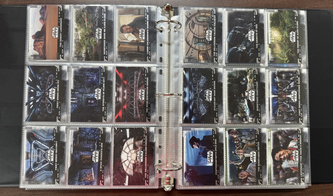 2019 Topps Star Wars Rise of Skywalker Series 1-2 Complete Sets (199)