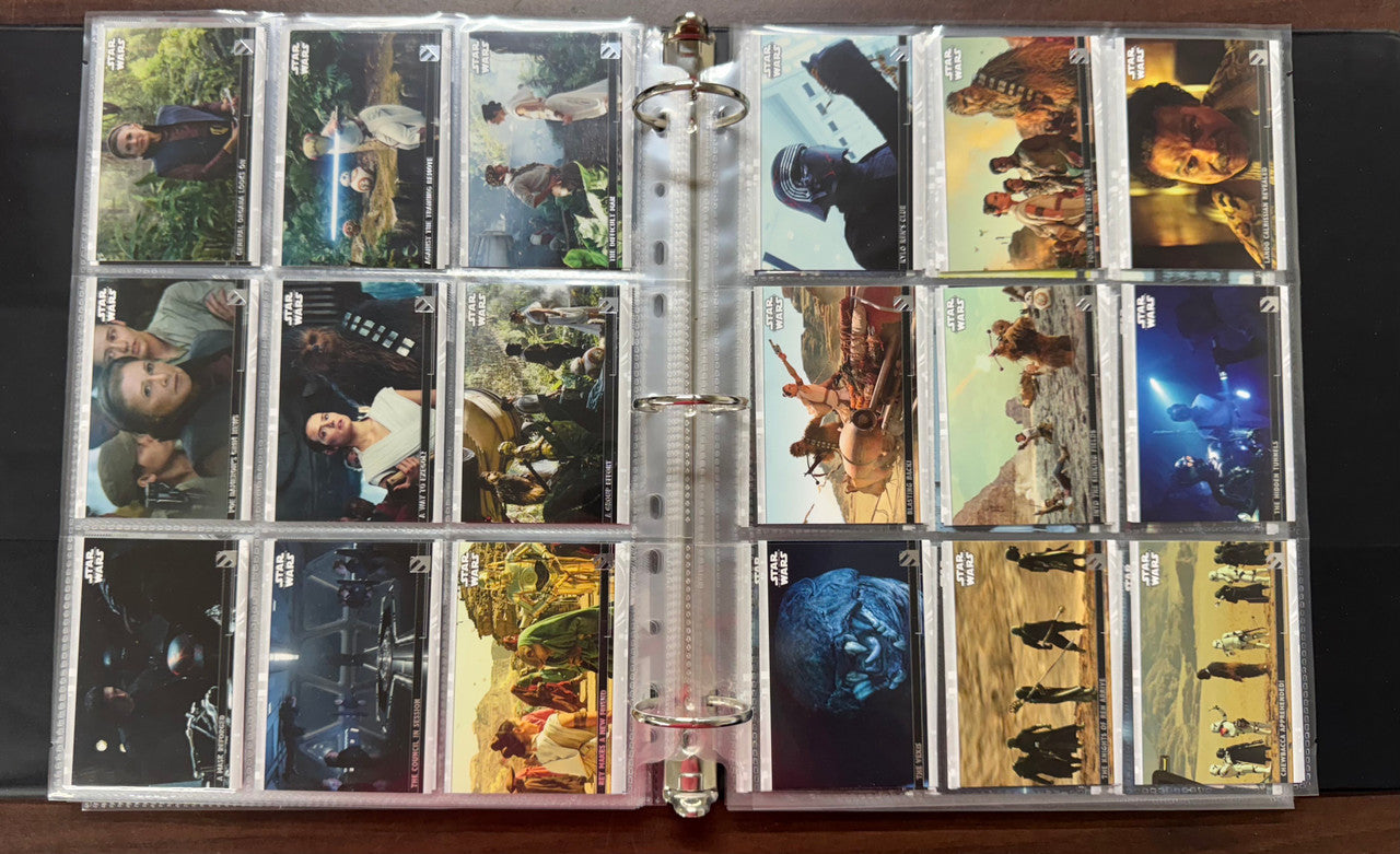 2019 Topps Star Wars Rise of Skywalker Series 1-2 Complete Sets (199)