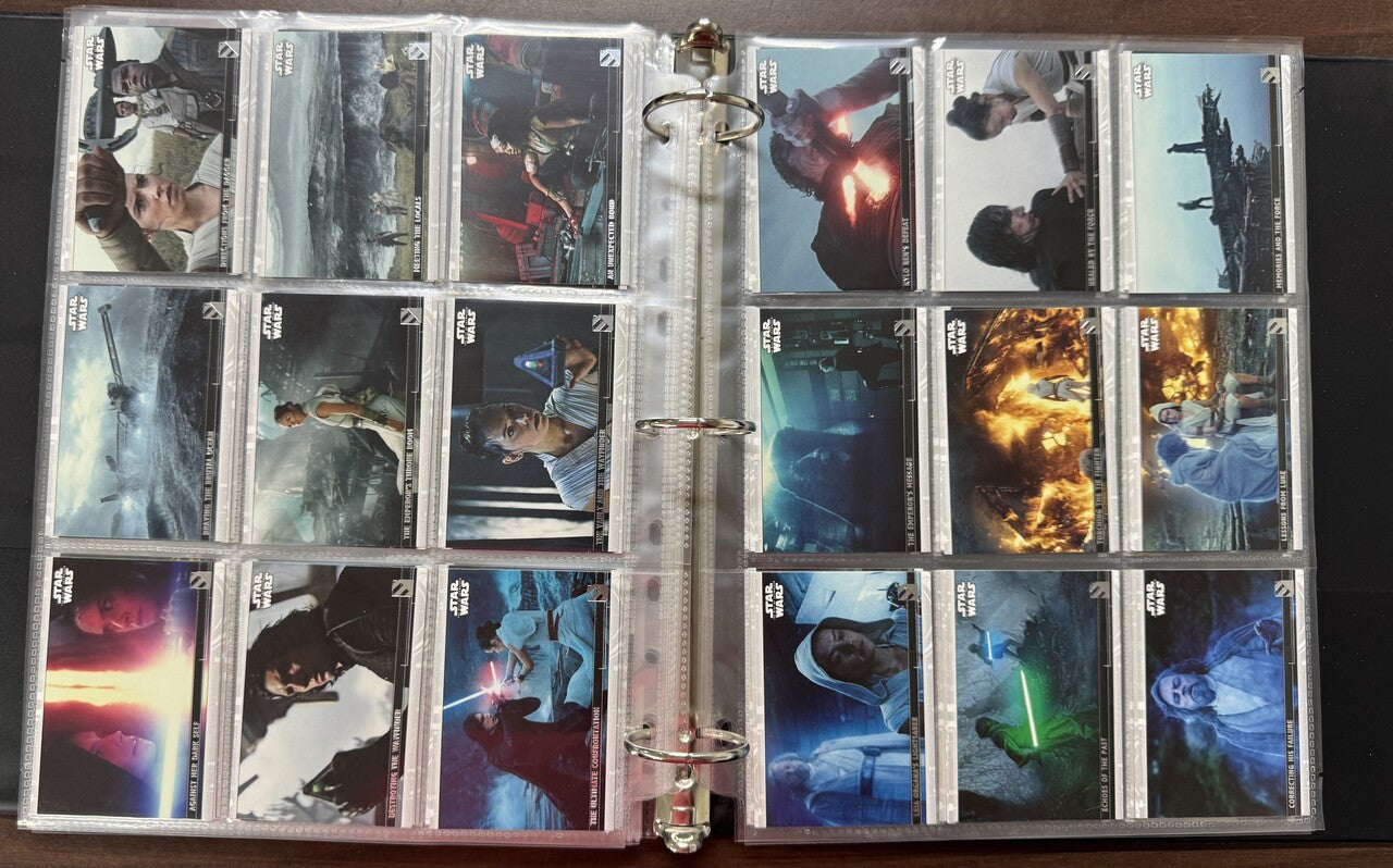 2019 Topps Star Wars Rise of Skywalker Series 1-2 Complete Sets (199)