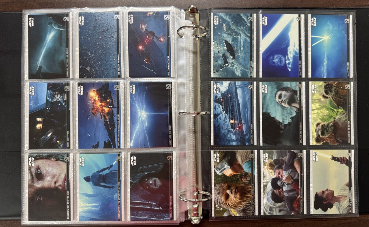 2019 Topps Star Wars Rise of Skywalker Series 1-2 Complete Sets (199)