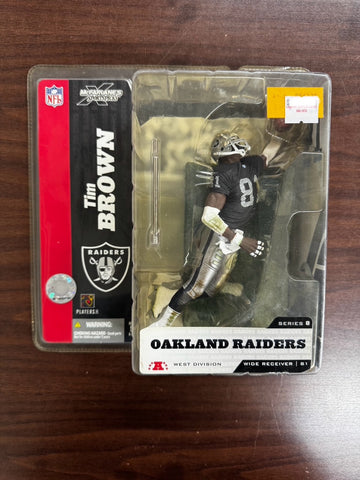 2004 McFarlane NFL Series 8 Tim Brown Figure New In Package