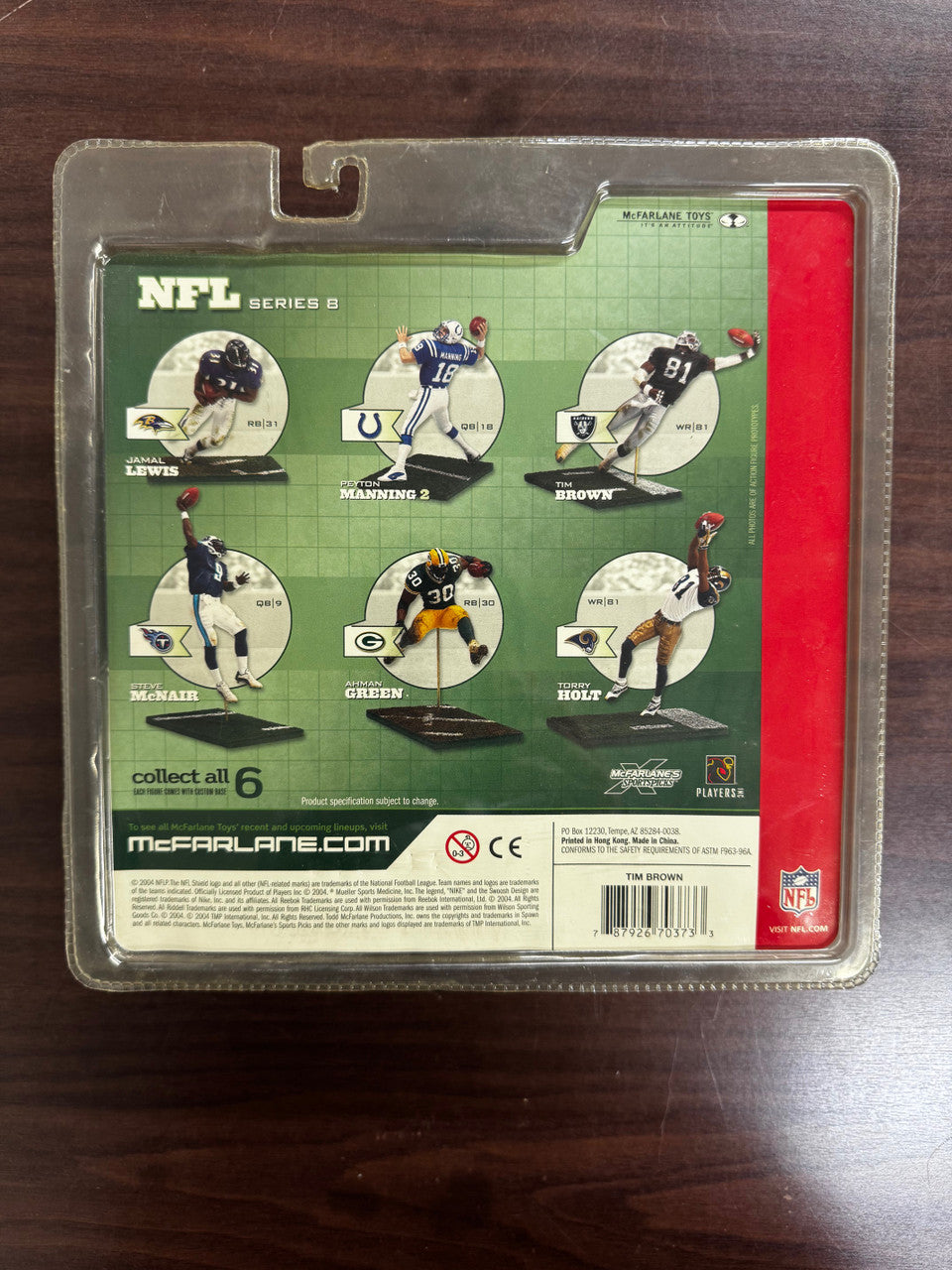 2004 McFarlane NFL Series 8 Tim Brown Figure New In Package