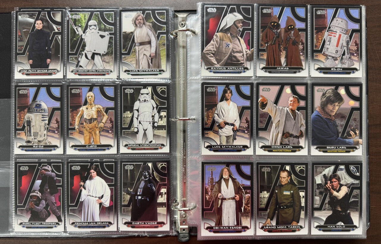 2017/18 Topps Star Wars Galactic Files Reborn Series 1-2 Complete Sets (400)