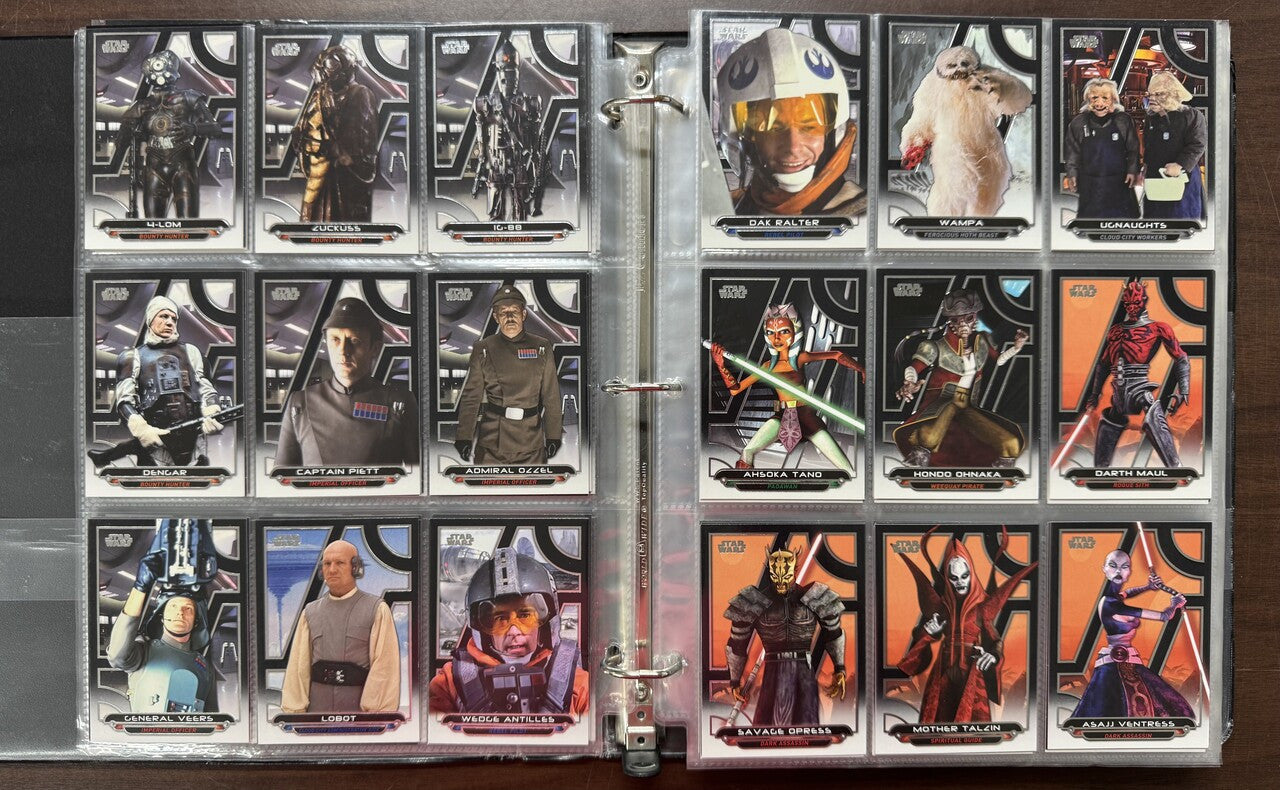 2017/18 Topps Star Wars Galactic Files Reborn Series 1-2 Complete Sets (400)