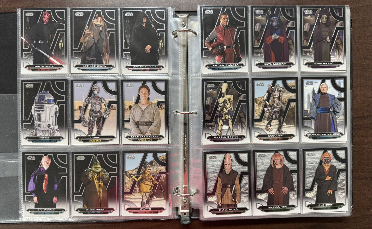 2017/18 Topps Star Wars Galactic Files Reborn Series 1-2 Complete Sets (400)