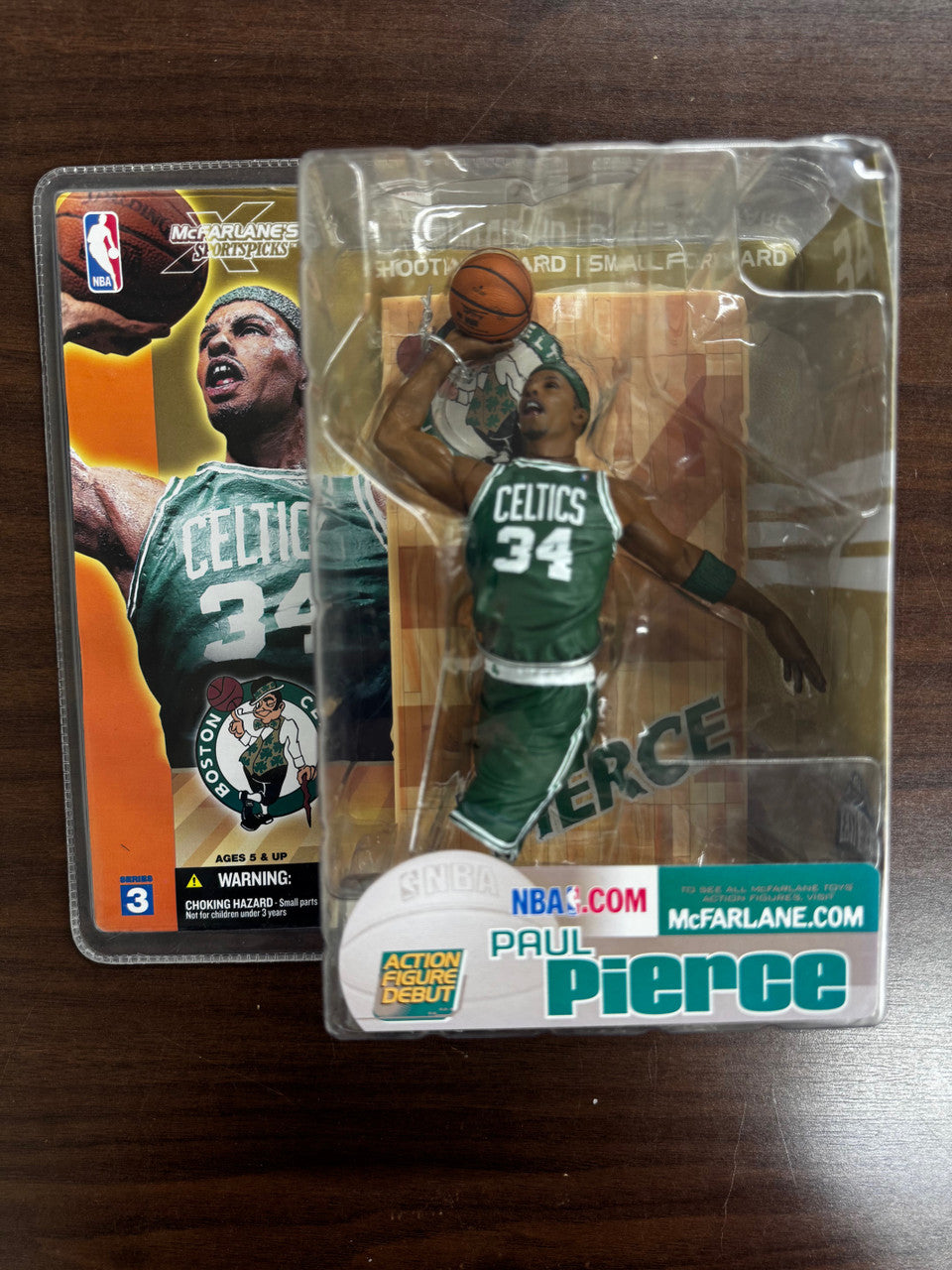 2003 McFarlane NBA Series 3 Paul Pierce Figure New In Package