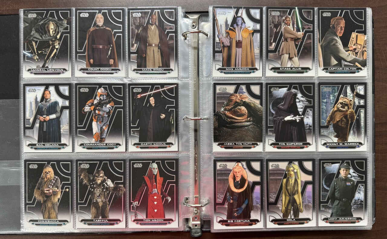 2017/18 Topps Star Wars Galactic Files Reborn Series 1-2 Complete Sets (400)