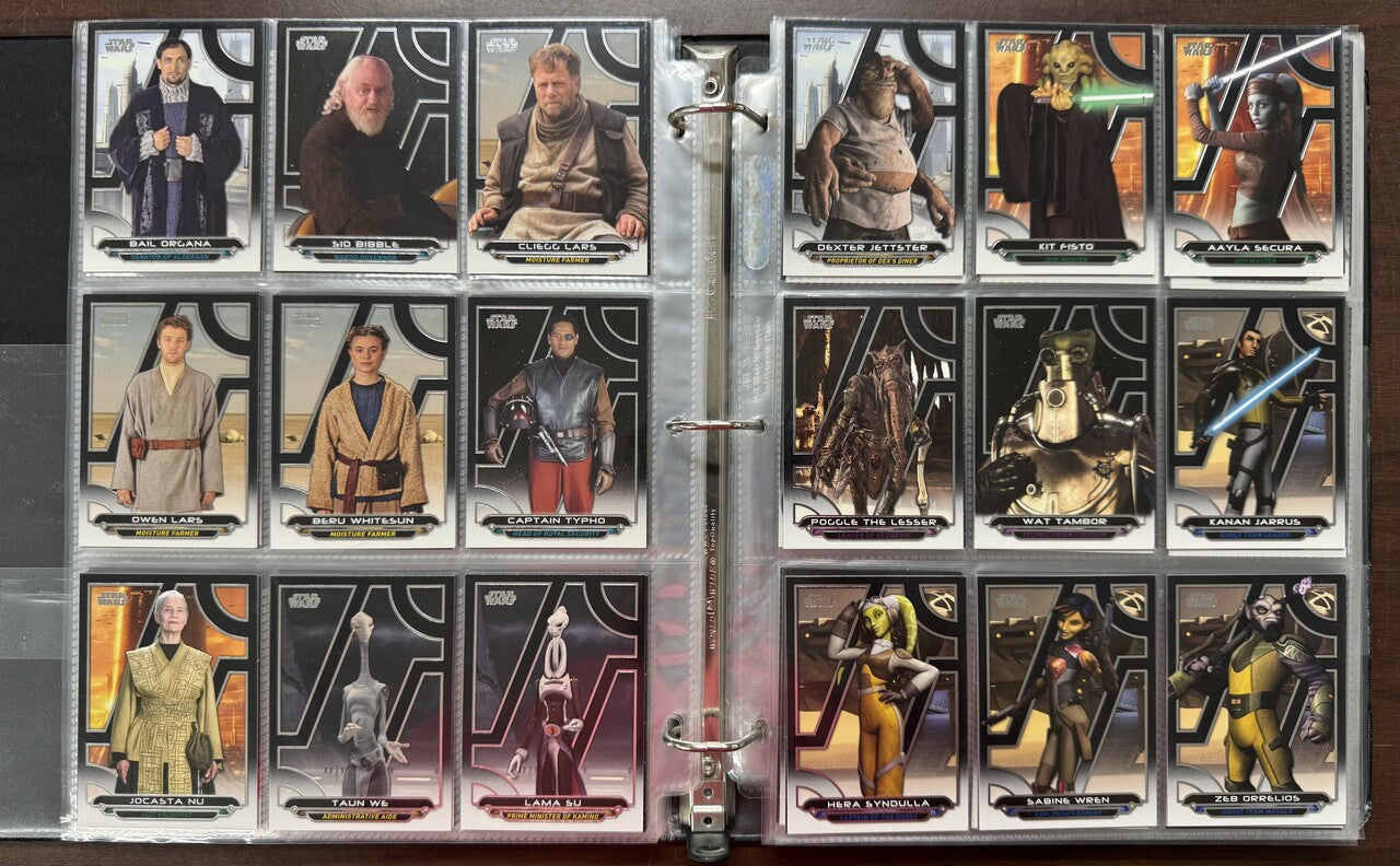 2017/18 Topps Star Wars Galactic Files Reborn Series 1-2 Complete Sets (400)