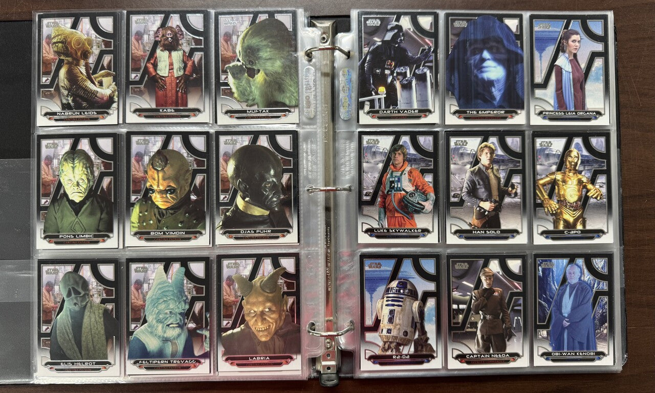 2017/18 Topps Star Wars Galactic Files Reborn Series 1-2 Complete Sets (400)