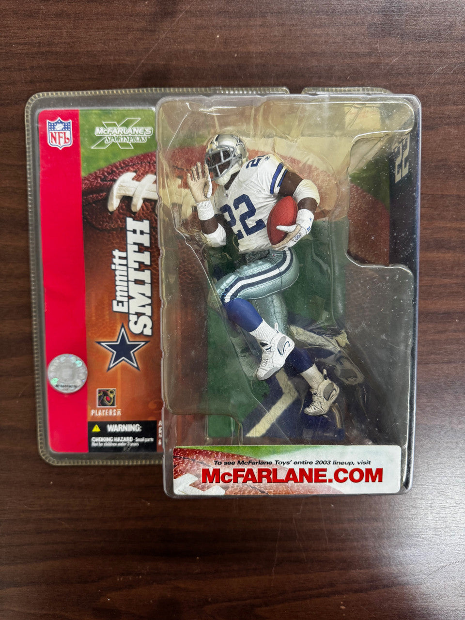 2003 McFarlane NFL Series 6 Emmitt Smith Figure New In Package