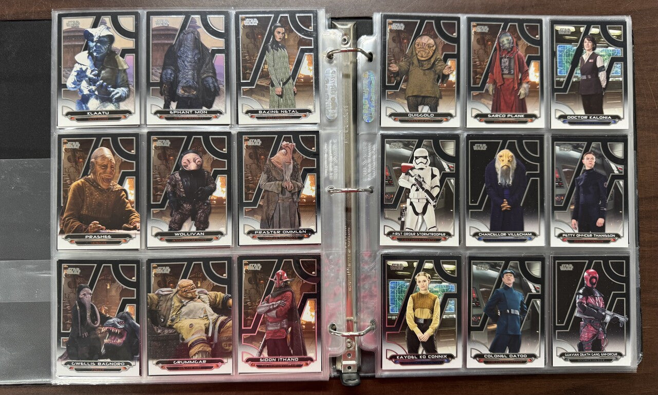 2017/18 Topps Star Wars Galactic Files Reborn Series 1-2 Complete Sets (400)