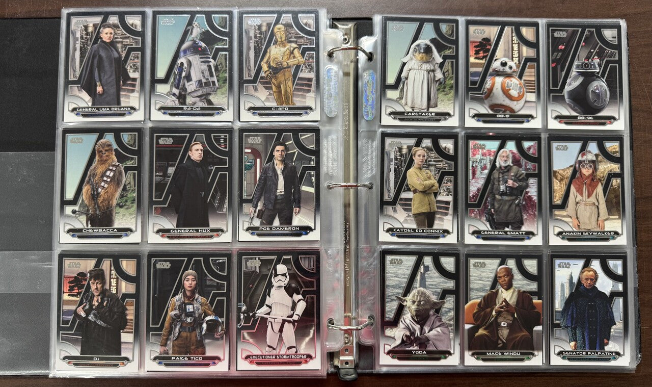 2017/18 Topps Star Wars Galactic Files Reborn Series 1-2 Complete Sets (400)
