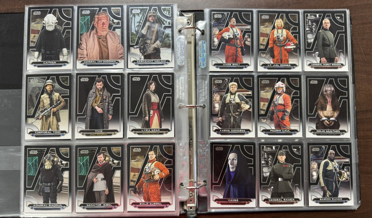 2017/18 Topps Star Wars Galactic Files Reborn Series 1-2 Complete Sets (400)