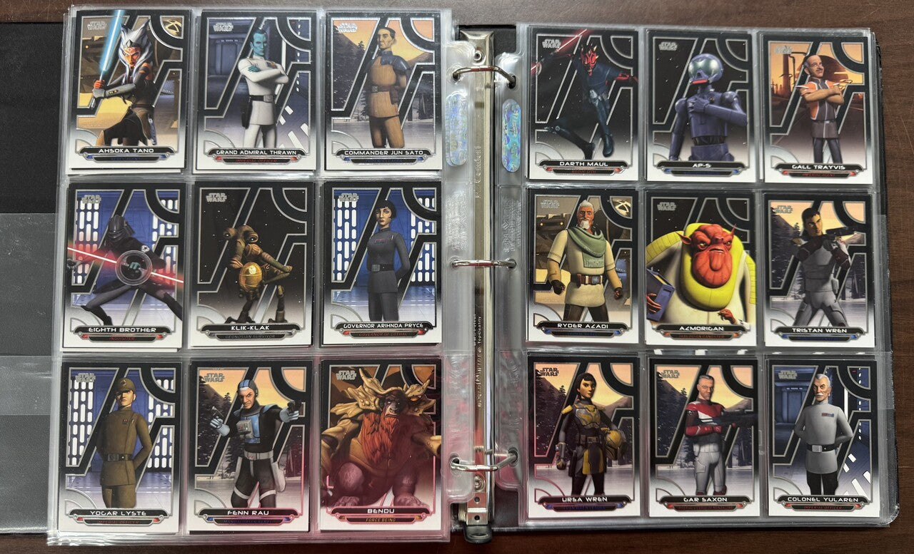 2017/18 Topps Star Wars Galactic Files Reborn Series 1-2 Complete Sets (400)