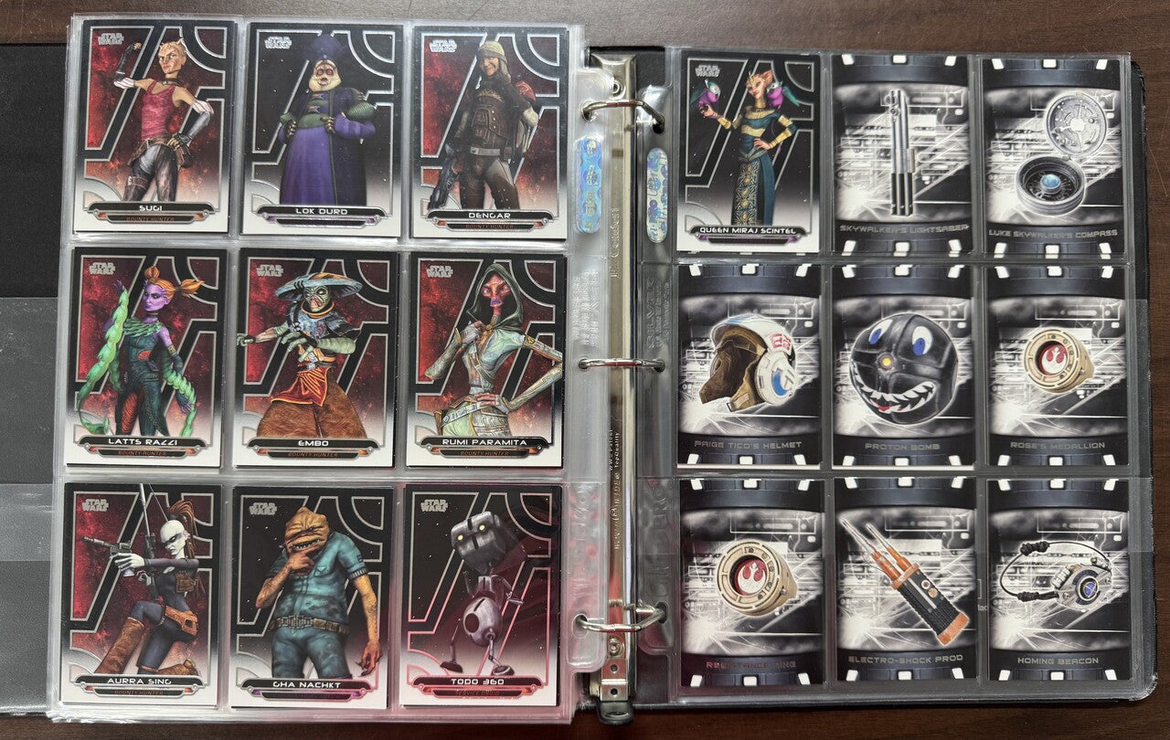 2017/18 Topps Star Wars Galactic Files Reborn Series 1-2 Complete Sets (400)
