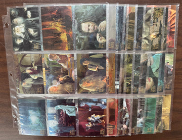 2004 Topps Chrome Lord of the Rings Trilogy Complete Set (100)