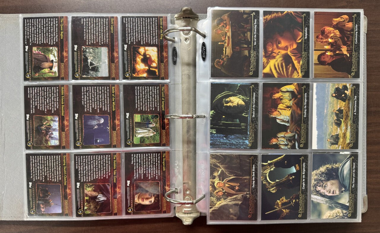 2001/03 Topps Lord of the Rings Trilogy Collector's Edition Complete Sets (486)