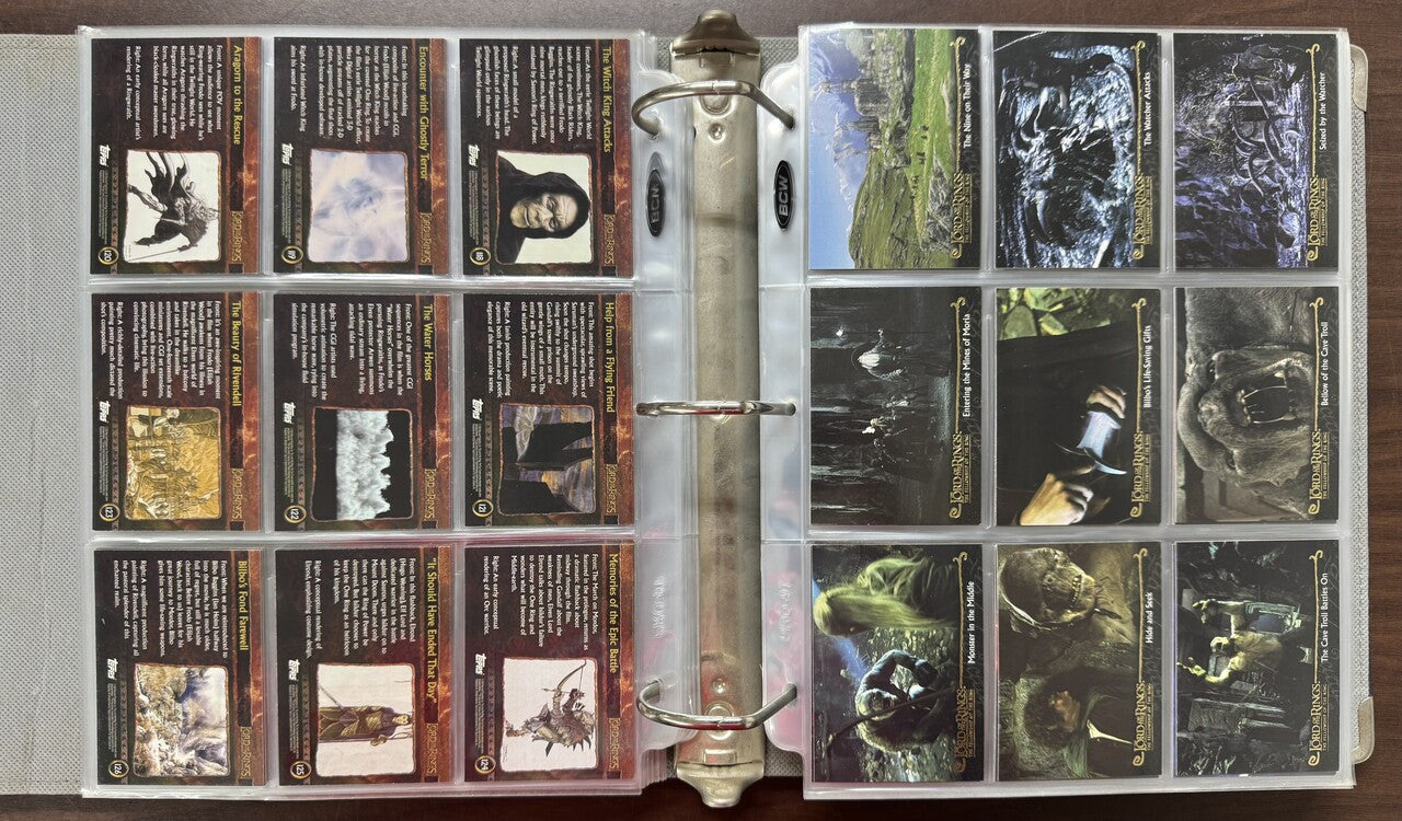 2001/03 Topps Lord of the Rings Trilogy Collector's Edition Complete Sets (486)