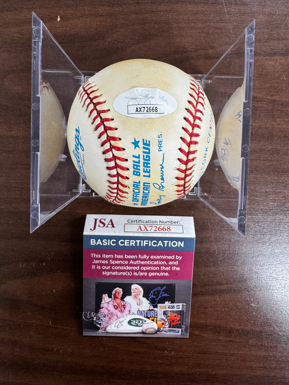 Harmon Killebrew Signed Autographed Rawlings OAL Baseball JSA  *668