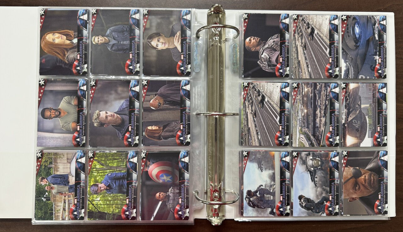 2011/16 Upper Deck Marvel Captain America Series 1-3 Complete Sets W/ Inserts