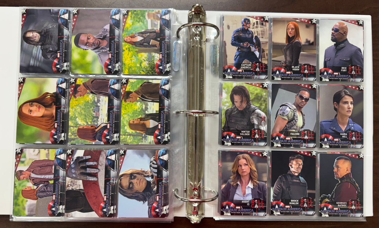 2011/16 Upper Deck Marvel Captain America Series 1-3 Complete Sets W/ Inserts