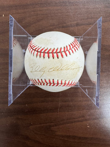 Billy Williams Signed Autographed Rawlings OAL Baseball JSA *226