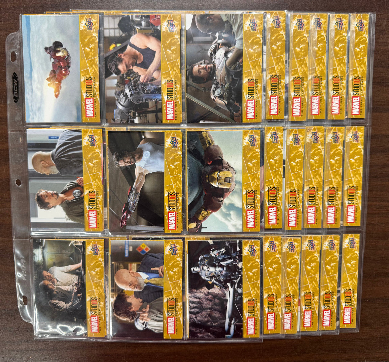 2019 Upper Deck Marvel Studios The First Ten Years Complete Set (100)