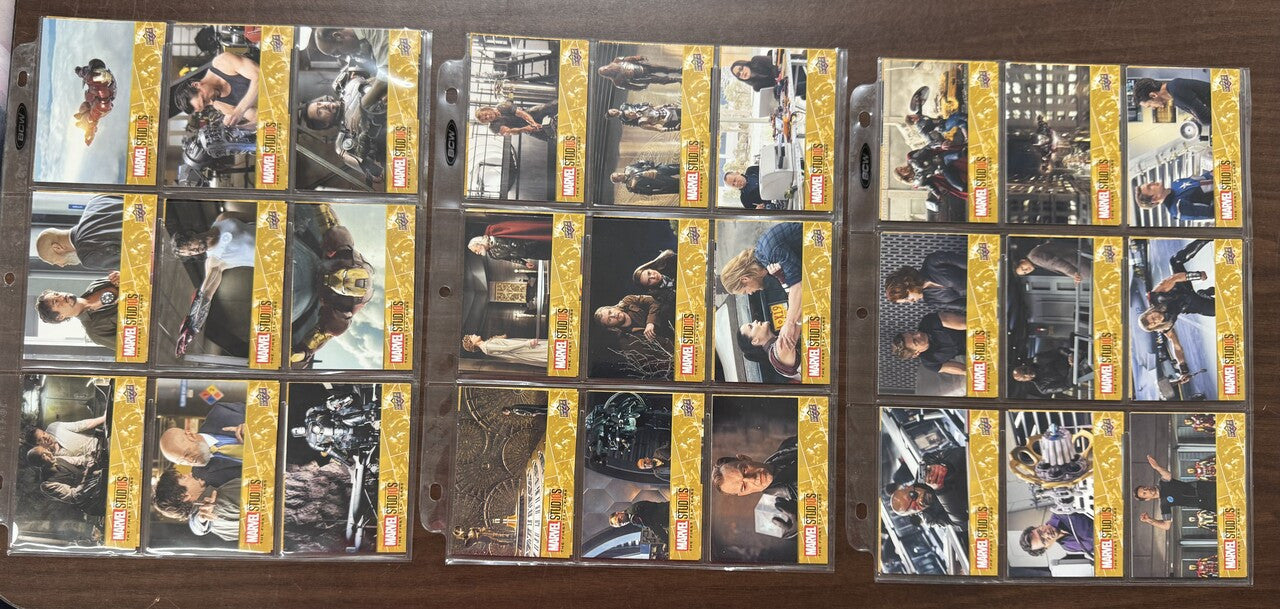2019 Upper Deck Marvel Studios The First Ten Years Complete Set (100)